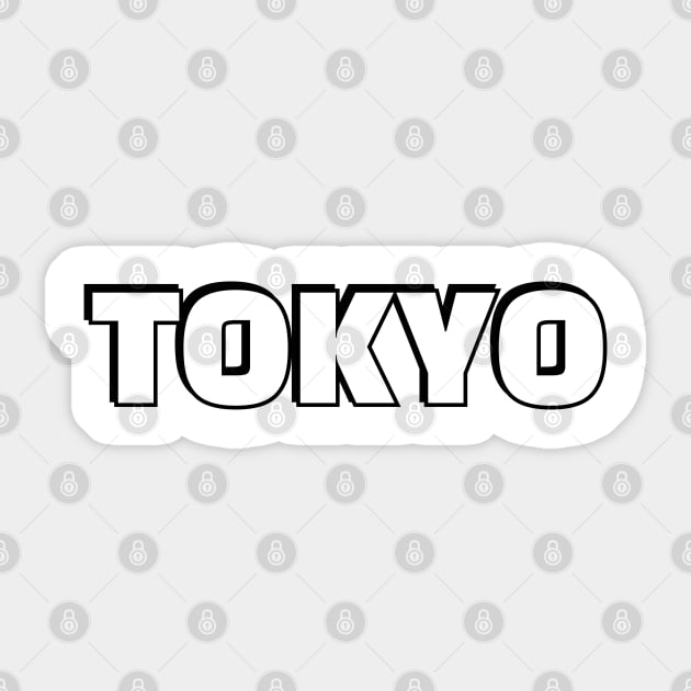 TOKYO Sticker by brightnomad